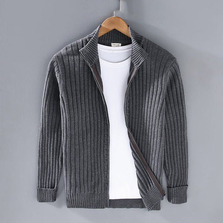 Jacob -Der Stilvolle Zip-Pullover