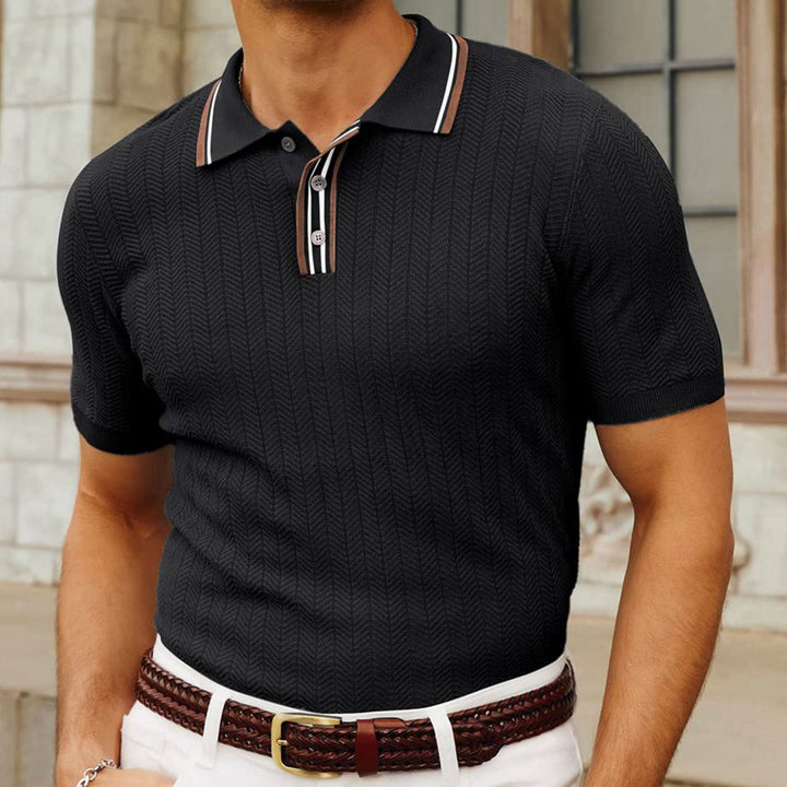 Dani – Hochwertiges gestricktes Poloshirt