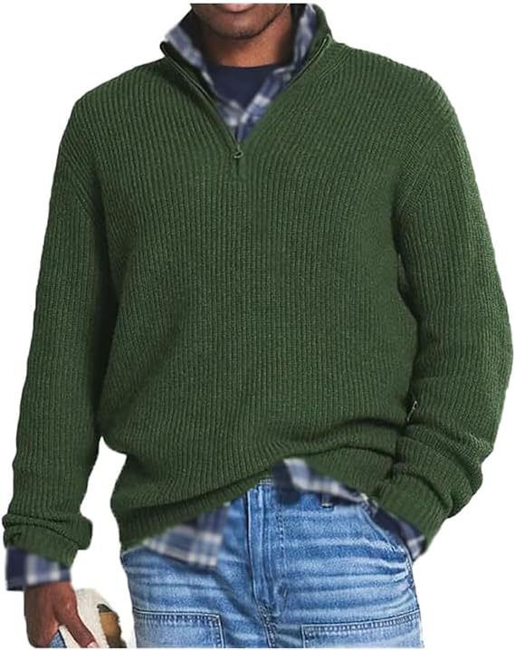 Louis - Der Stilvolle Zip-Pullover für Herren