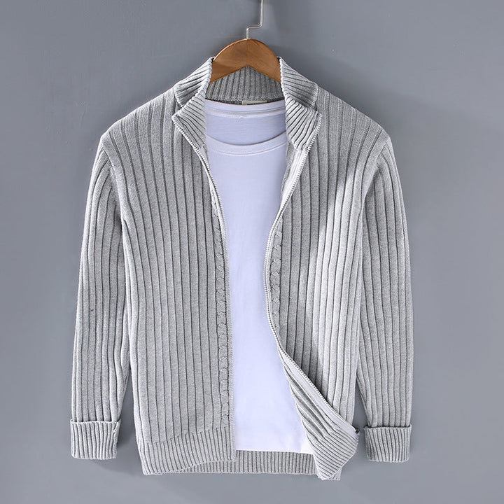 Jacob -Der Stilvolle Zip-Pullover