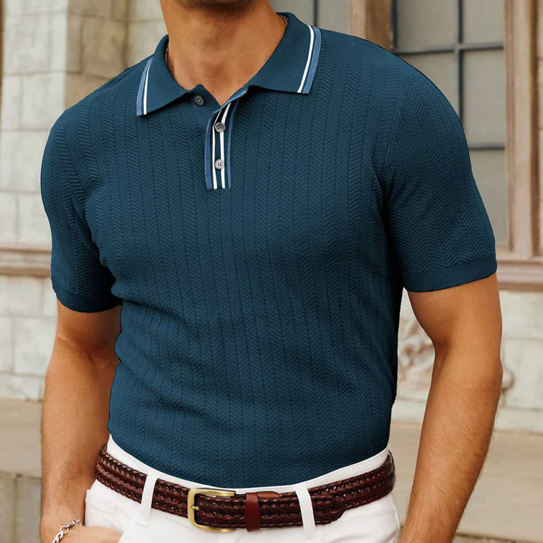 Dani – Hochwertiges gestricktes Poloshirt