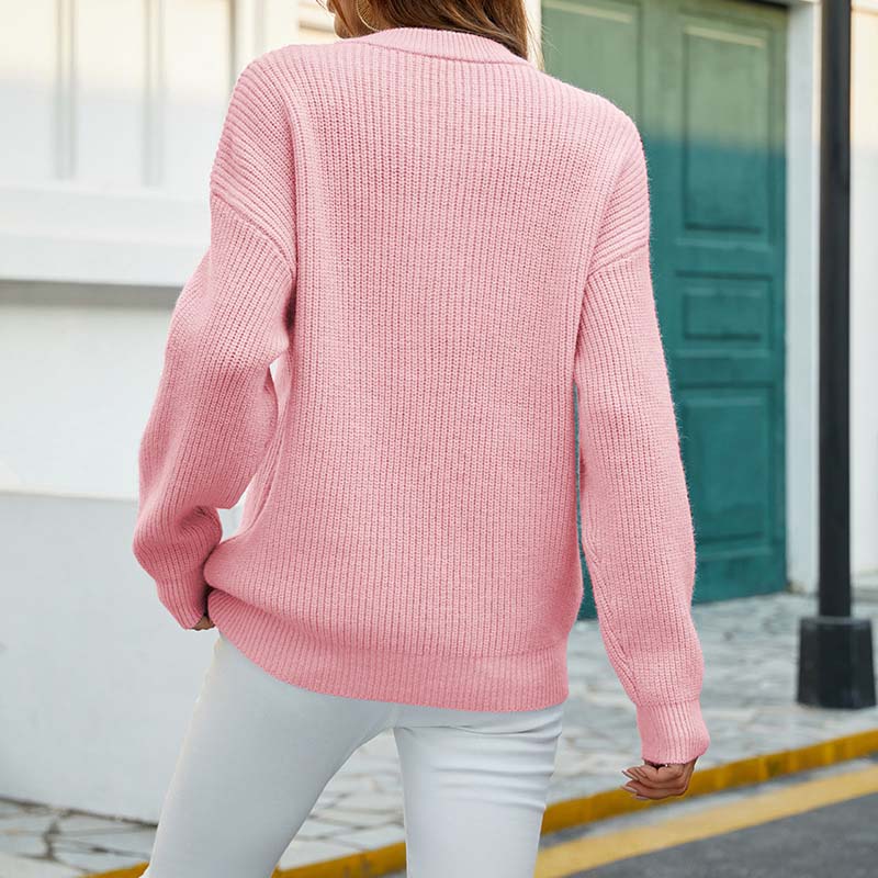 LOLA ELEGANTES KABELSTRICK CASUAL SWEATER