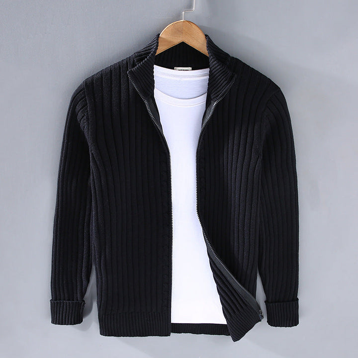 Jacob -Der Stilvolle Zip-Pullover
