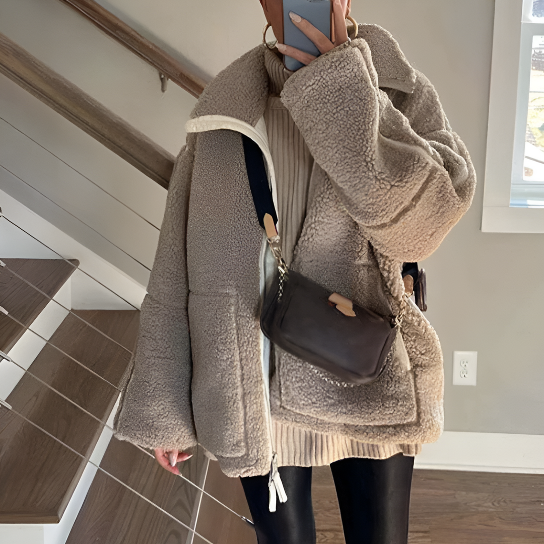 Camila - Teddyfleecejacke