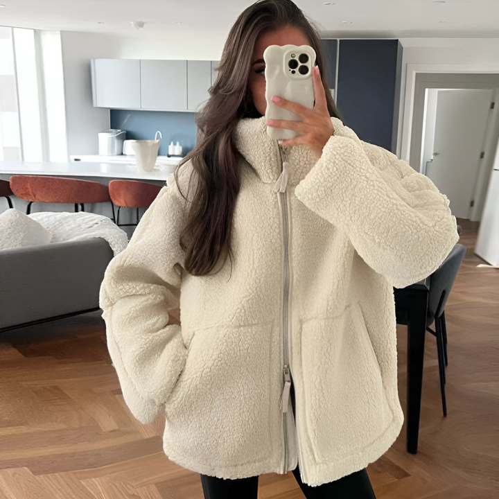 Camila - Teddyfleecejacke