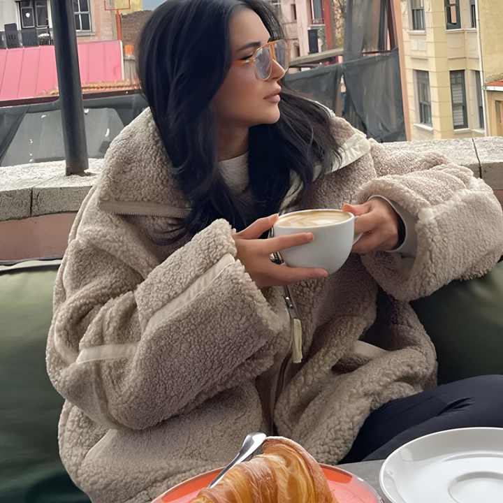 Camila - Teddyfleecejacke