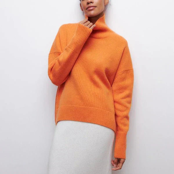 Amandine - Oversized Rollkragenpullover