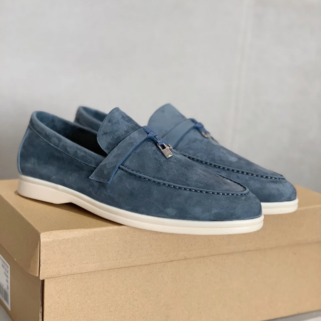 Cavill - Slipper aus hochwertigem Wildleder