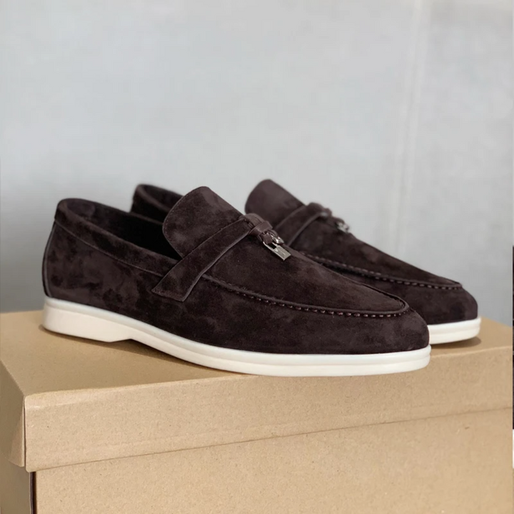 Cavill - Slipper aus hochwertigem Wildleder