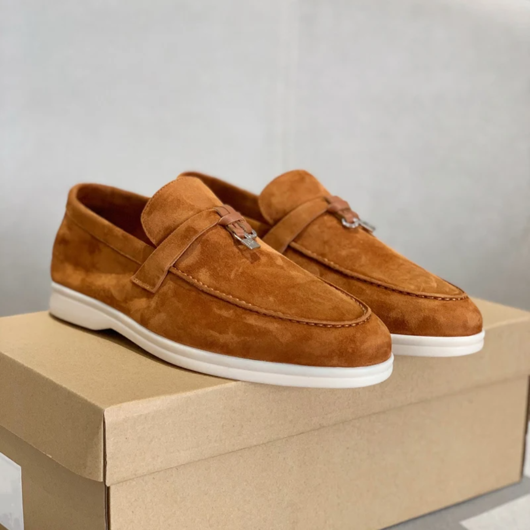 Cavill - Slipper aus hochwertigem Wildleder