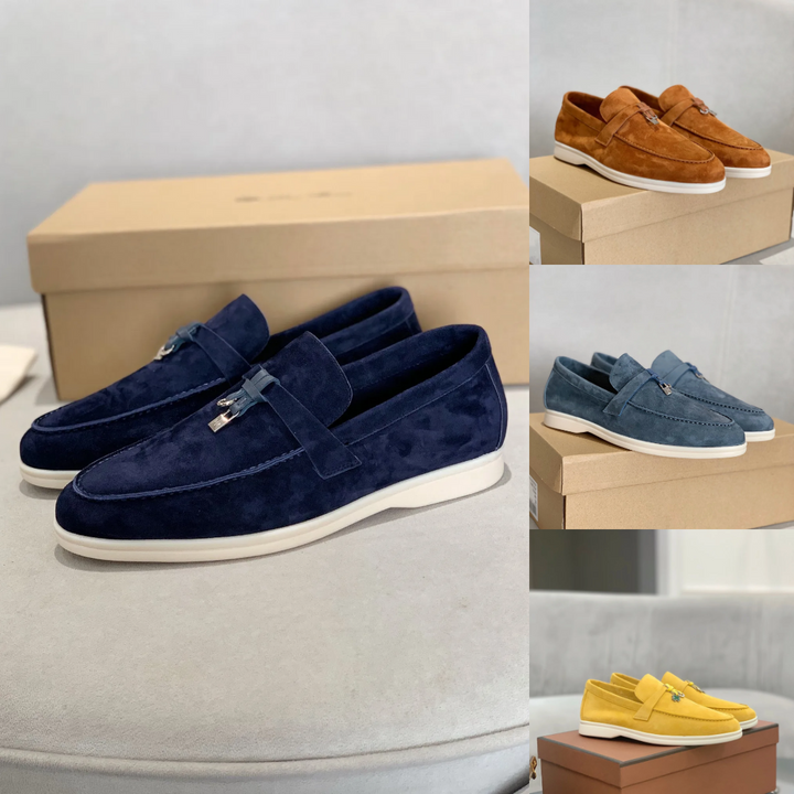 Cavill - Slipper aus hochwertigem Wildleder