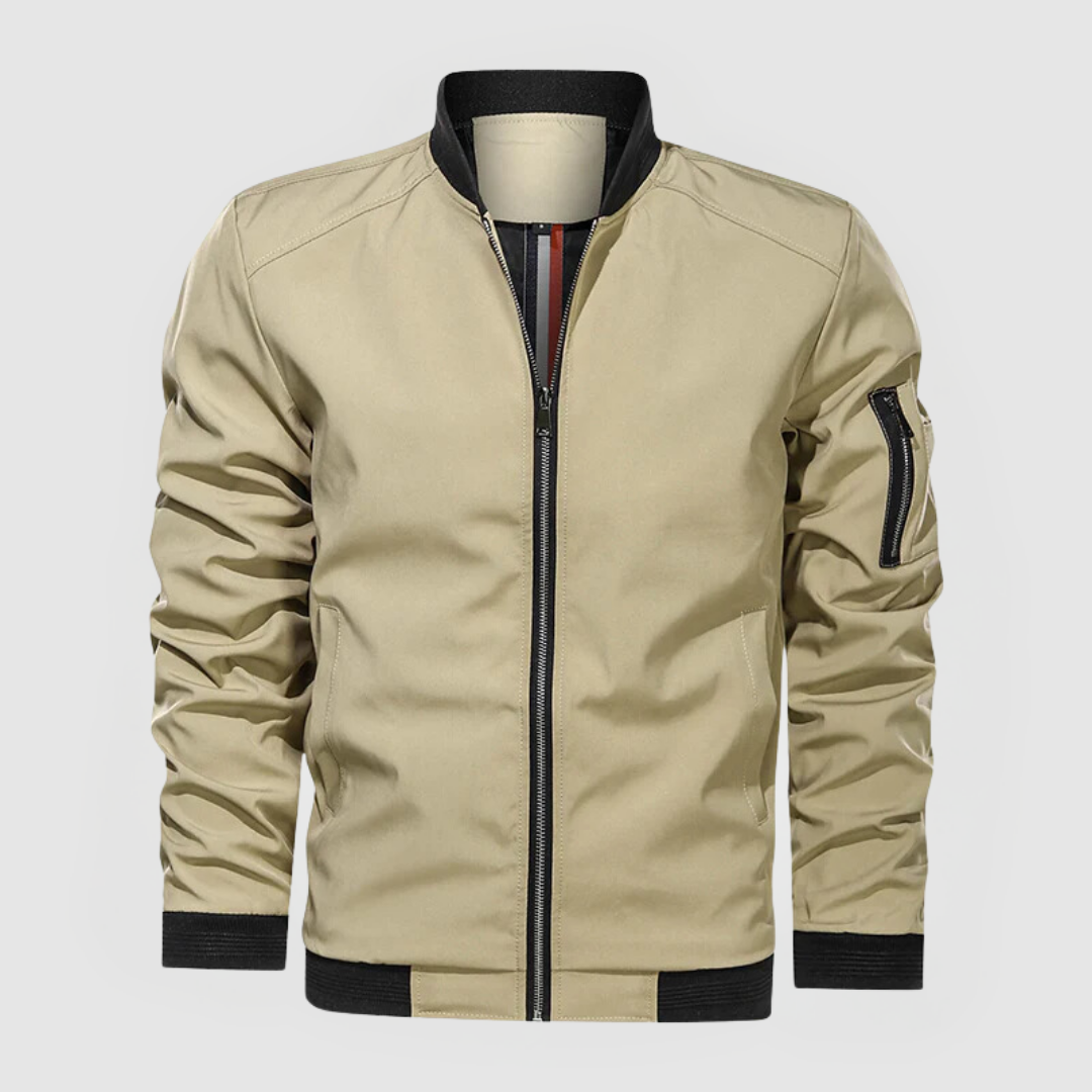 Jules - Metallic-Bomberjacke