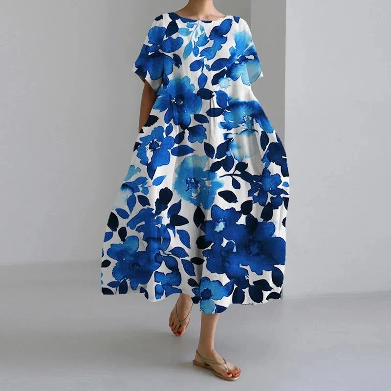 Katarina? - Boho-Blumenkleid