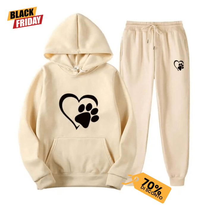 PawLife – Sweatshirt- und Hosen-Set für das Wohlergehen streunender Hunde