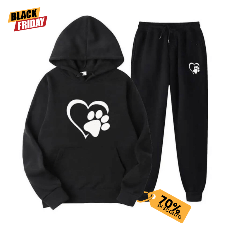 PawLife – Sweatshirt- und Hosen-Set für das Wohlergehen streunender Hunde