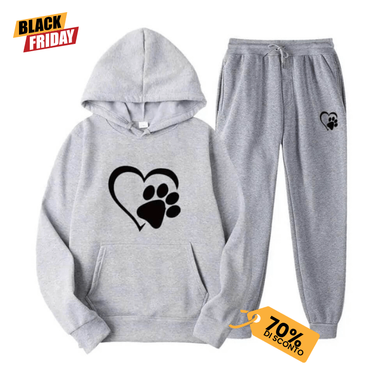 PawLife – Sweatshirt- und Hosen-Set für das Wohlergehen streunender Hunde