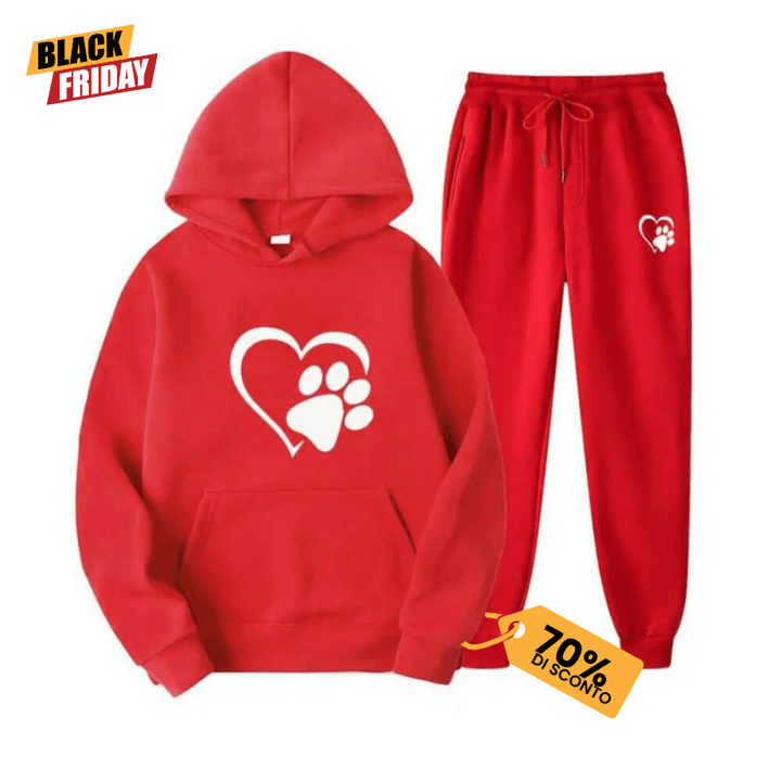 PawLife – Sweatshirt- und Hosen-Set für das Wohlergehen streunender Hunde