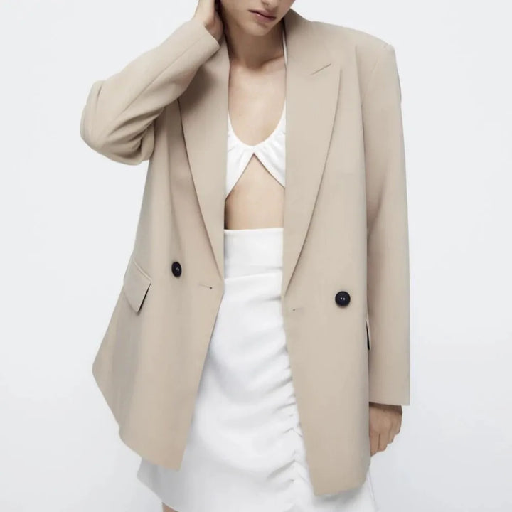 Madison - Losse Double Breasted Blazer für Frauen