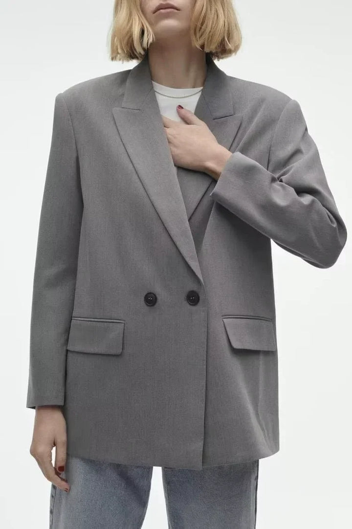 Madison - Losse Double Breasted Blazer für Frauen