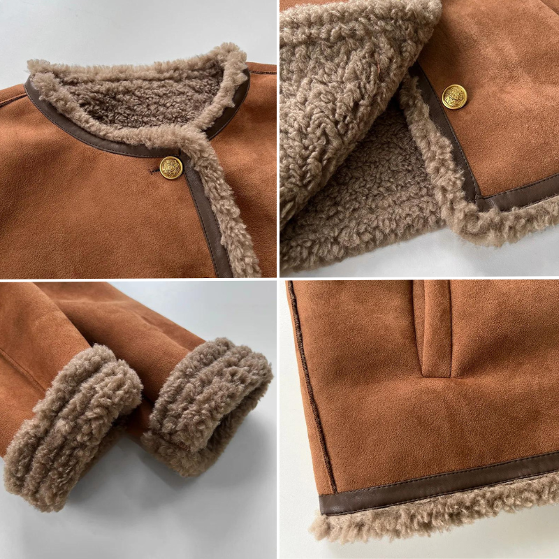 Louisa – Sherpa-Edge-Jacke