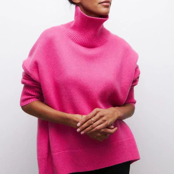 Amandine - Oversized Rollkragenpullover