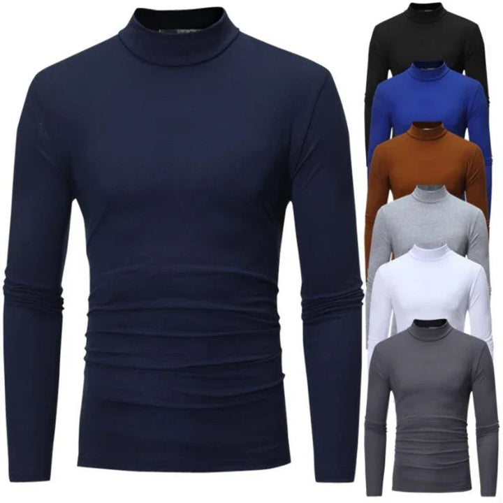 Clooney – Klassischer schmaler Rollkragenpullover