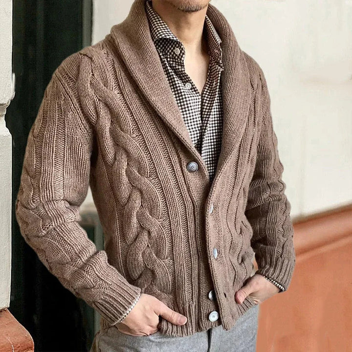 Robert -Der Strick-Cardigan für Herren