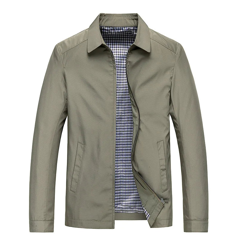 Stilvolle Jacke mit Reißverschluss