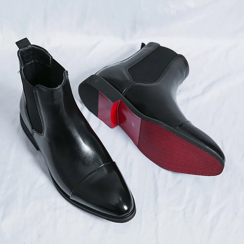 CARRACCI - Chelsea-Stiefel aus Leder