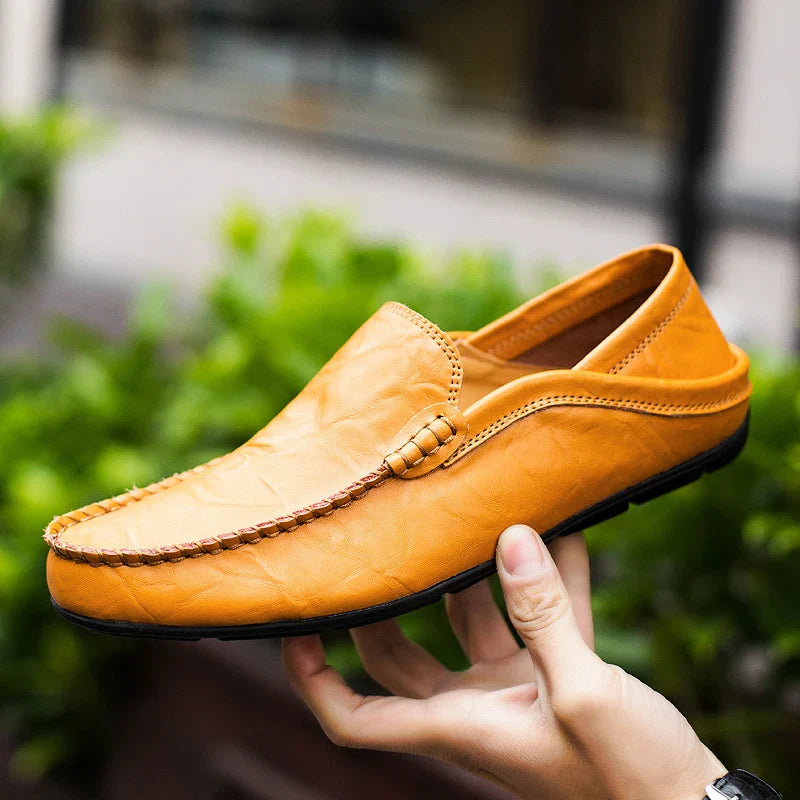 Craig – Orthopädische italienische Leder-Loafer