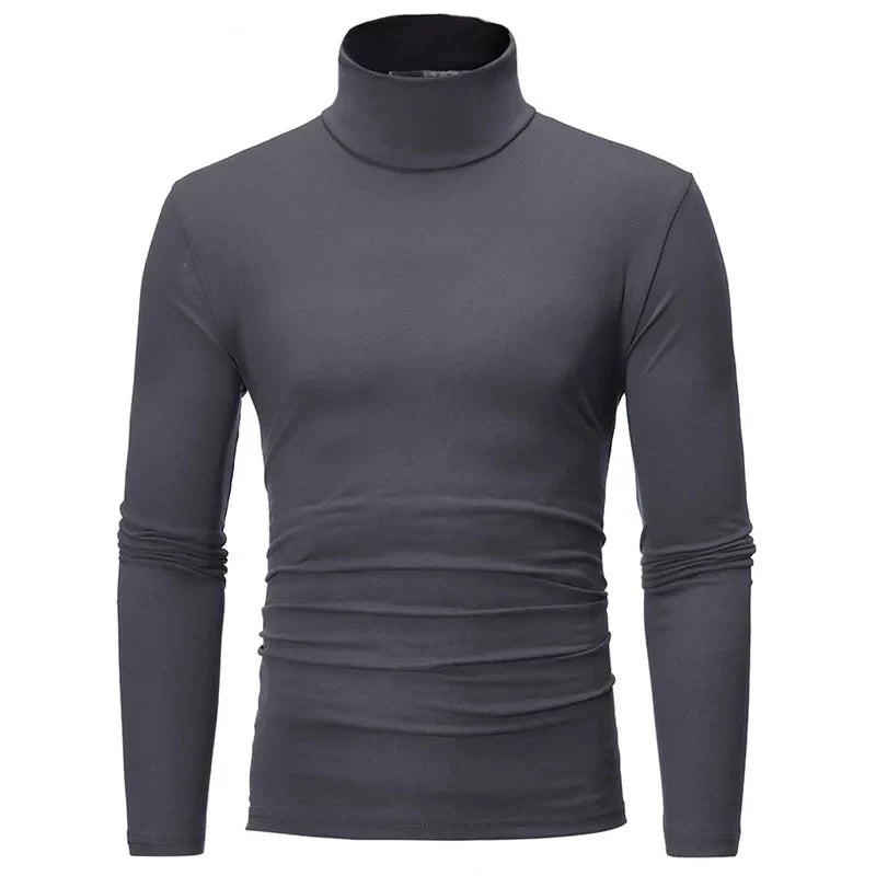 Clooney – Klassischer schmaler Rollkragenpullover
