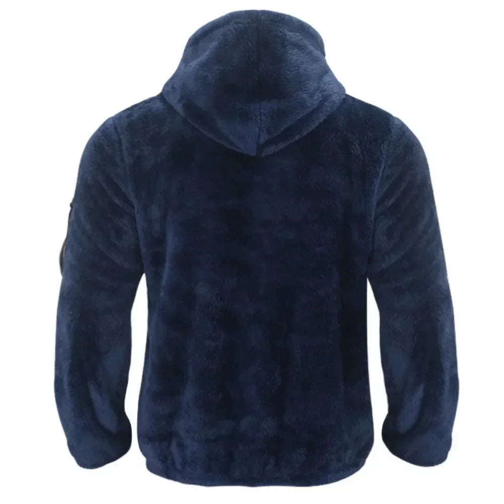 Markus-Bequeme Herren-Fleecejacke