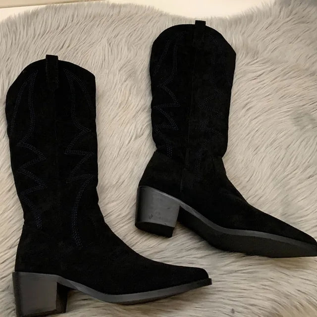 Stella - Elegante Slip-On Winterstiefel