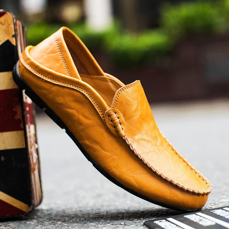 Craig – Orthopädische italienische Leder-Loafer