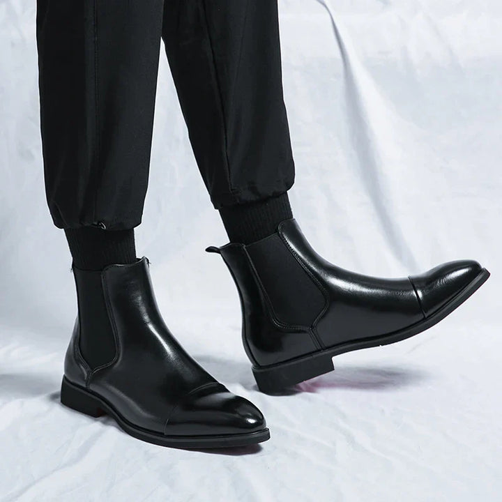 CARRACCI - Chelsea-Stiefel aus Leder