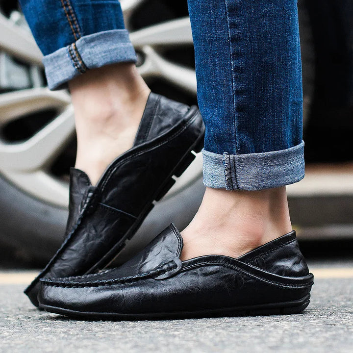 Craig – Orthopädische italienische Leder-Loafer