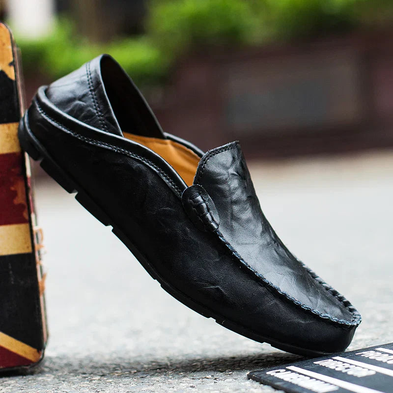 Craig – Orthopädische italienische Leder-Loafer