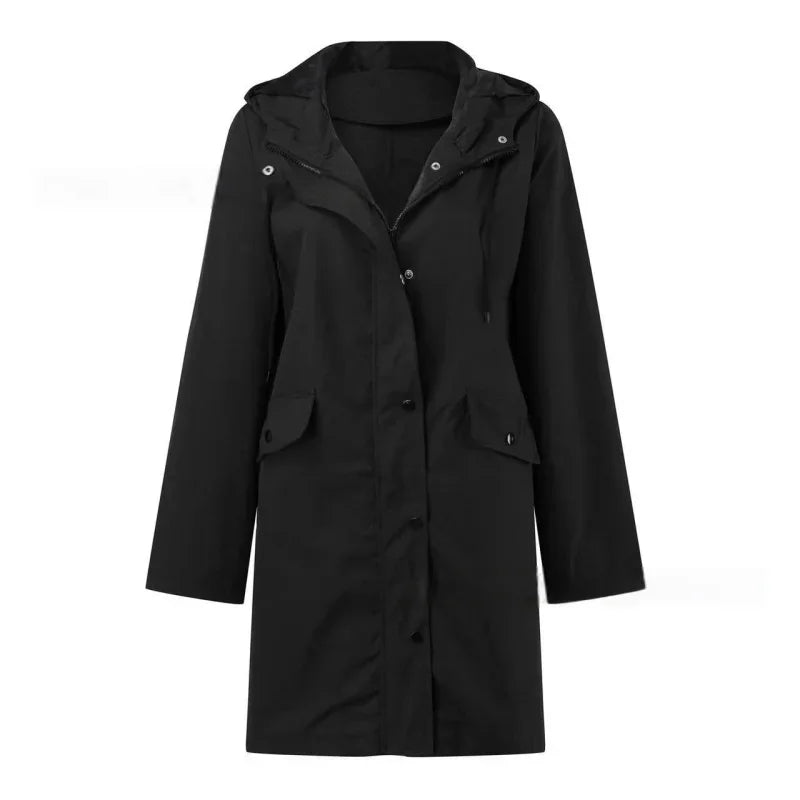 Monica Trench mit Kapuze