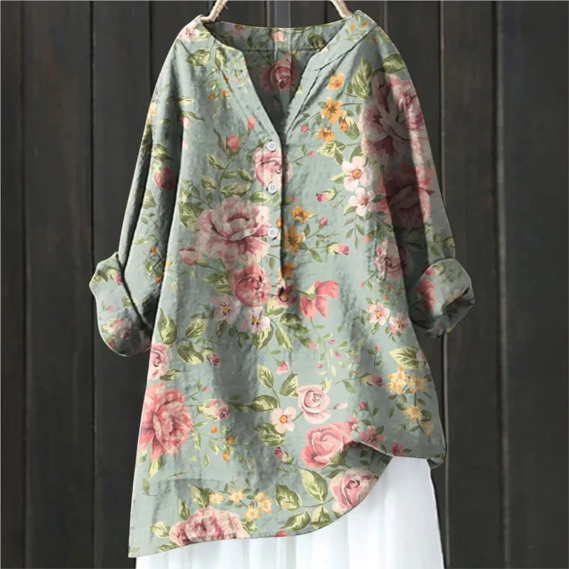 Juliette - Bluse mit Blumendruck