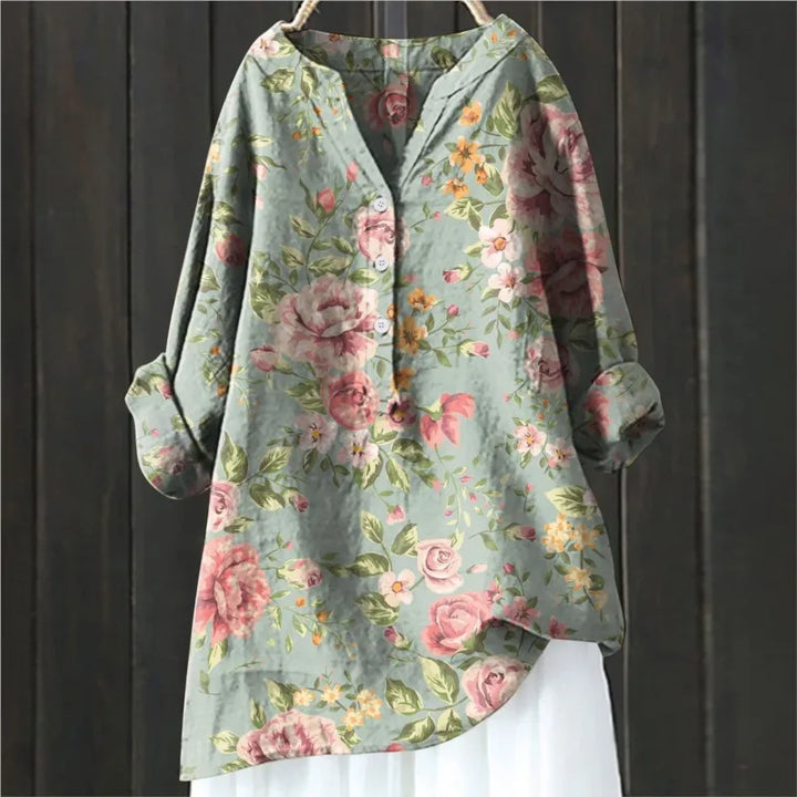 Juliette - Bluse mit Blumendruck