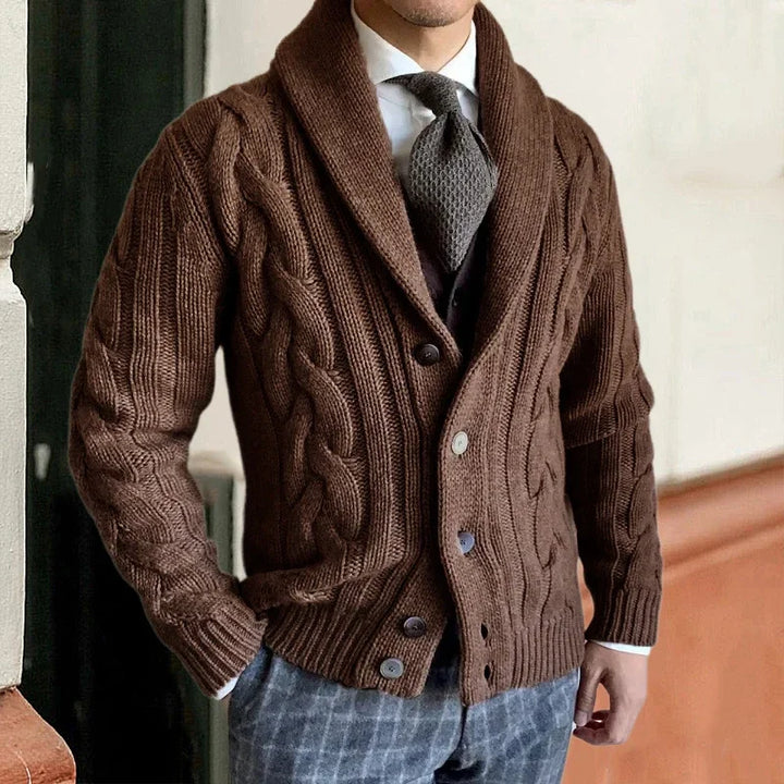 Robert -Der Strick-Cardigan für Herren