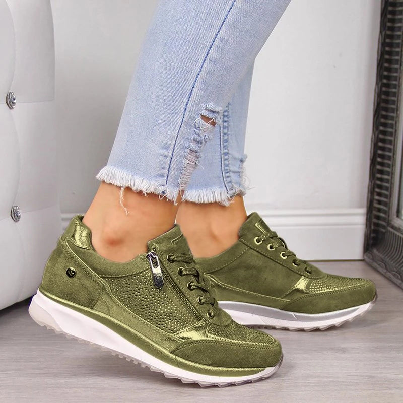 Esther - Orthopädische Turnschuhe mit Reißverschluß