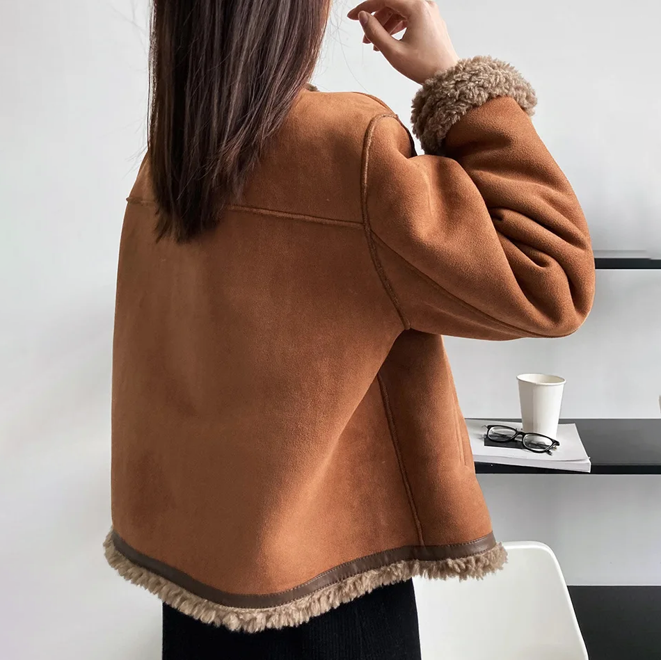 Louisa – Sherpa-Edge-Jacke
