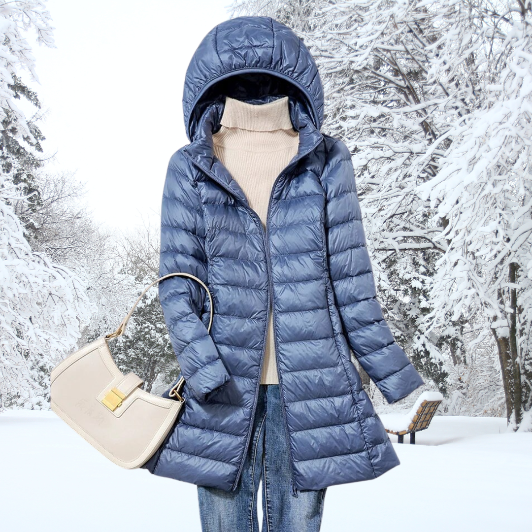Sarah – Warme Parkajacke mit Kapuze