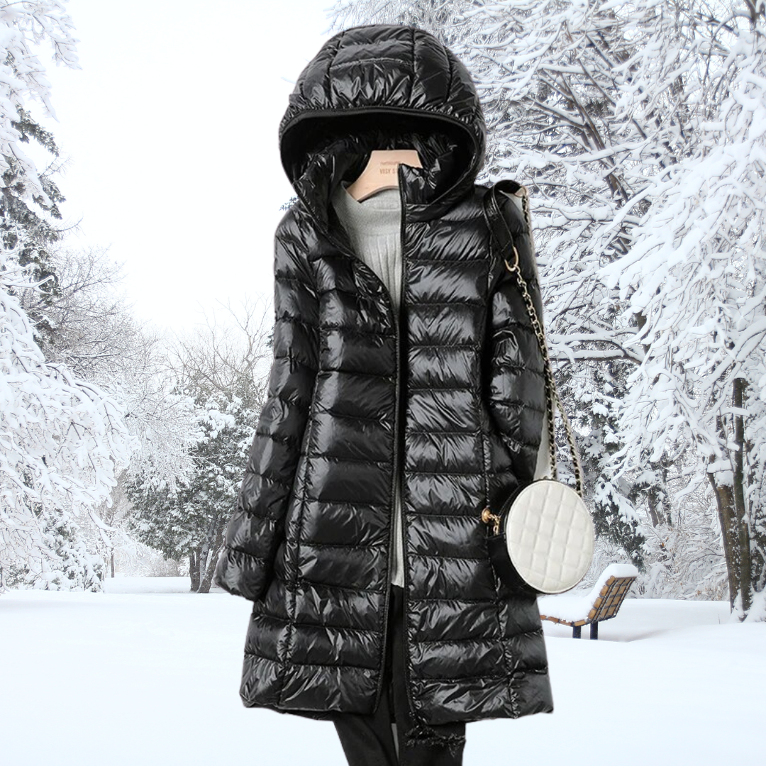 Sarah – Warme Parkajacke mit Kapuze