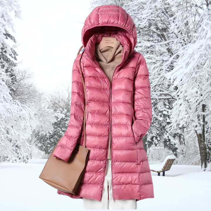 Sarah – Warme Parkajacke mit Kapuze