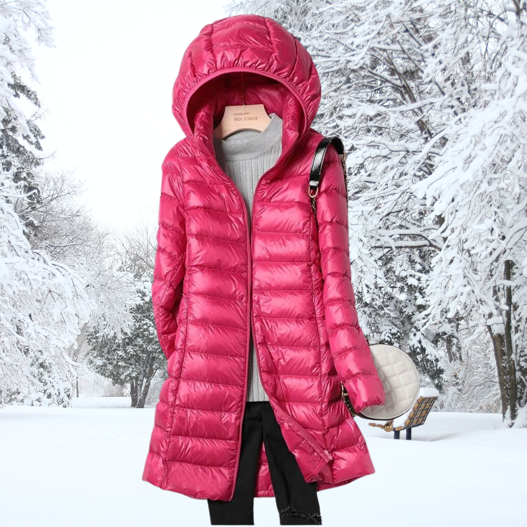 Sarah – Warme Parkajacke mit Kapuze