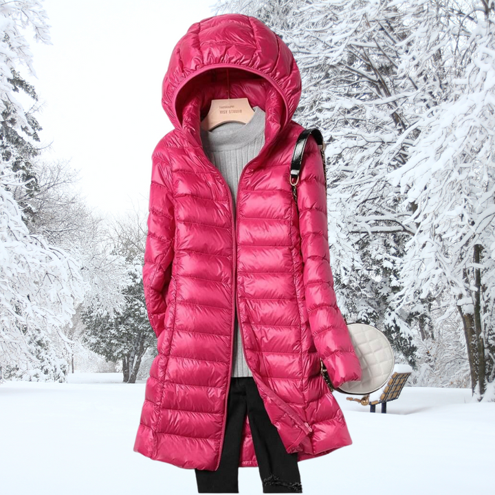 Sarah – Warme Parkajacke mit Kapuze