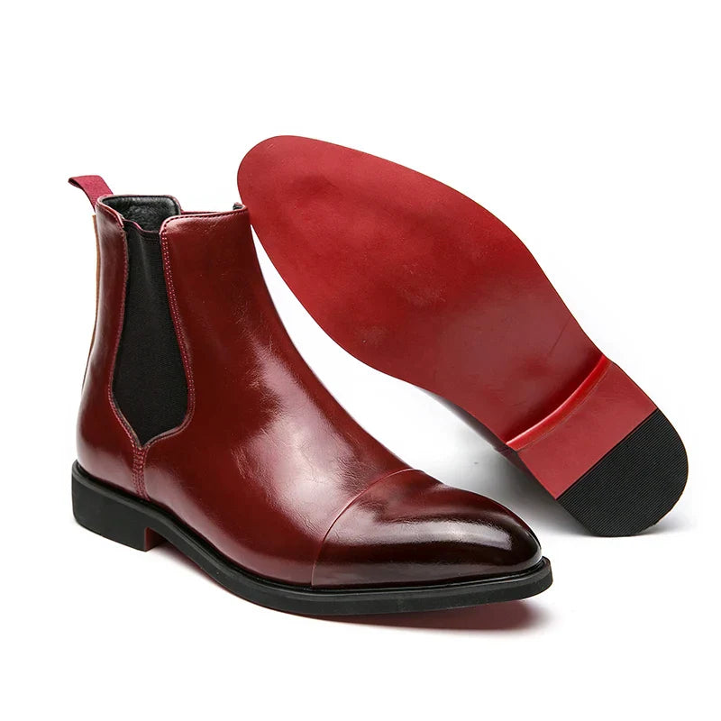 CARRACCI - Chelsea-Stiefel aus Leder
