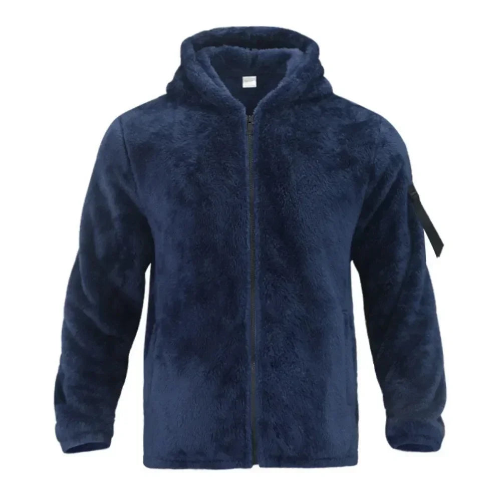 Markus-Bequeme Herren-Fleecejacke